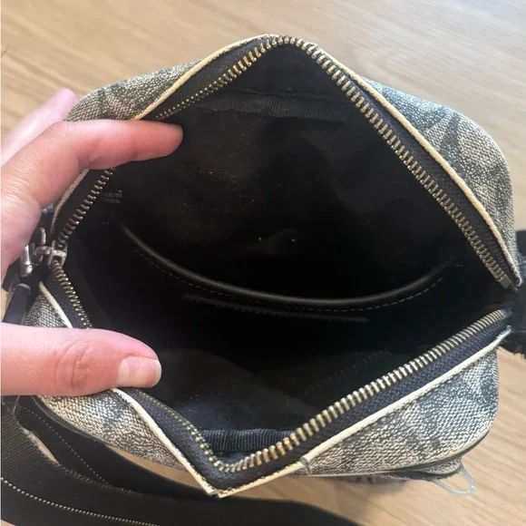 Coach Black and Gray Messenger Bag - Picture 7 of 7